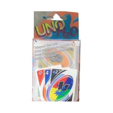 Imagem de Jogo De Cartas Transparente Para Crianças, Pvc Uno H2o, À Prova D'água