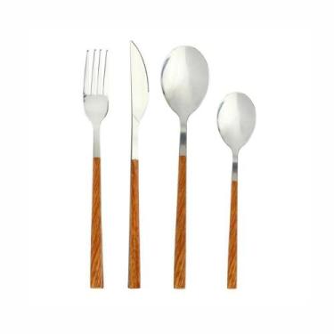 Imagem de Faqueiro Em Inox Otello Com 24 Peças Fracalanza - FULL FIT