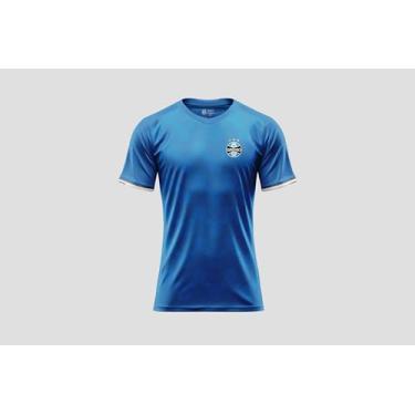 Imagem de Camiseta Grêmio Escudo Masculina, Azul, G