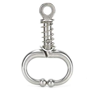 Imagem de GLOGLOW Alicate de bico de gado, braçadeira de anel de gado de aço inoxidável, anel de nariz de vaca, acessório de equipamento de animais de fazenda (alicate de nariz de vaca)