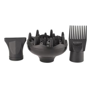 Imagem de Secador de cabelo do bico de difusor Definir plástico secador de cabelo de gigantesco de gordura de secador de pente pente 3pcs/conjunto