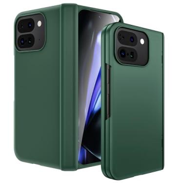 Imagem de VEGO Capa fina para Google Pixel 9 Pro Fold com proteção de dobradiça e protetor de tela [antiarranhões] Matte Hard PC [proteção completa] Capa protetora à prova de choque para Pixel 9 Pro Fold 2024