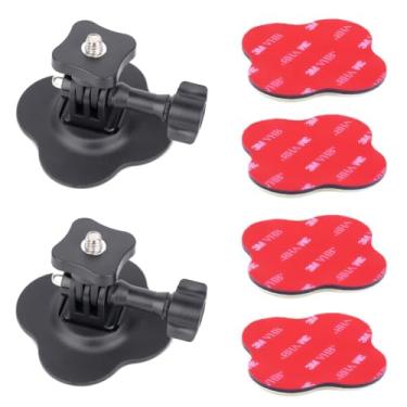 Imagem de TANSUO Kit de fixação de adesivo de montagem de capacete flexível para Insta360 X5 X4, X3, X2, Ace Pro Ace, suporte de câmera de capacete compatível com GoPro Hero, SJCAM, acessórios de câmera de ação