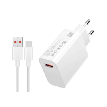 Imagem de Carregador Turbo USB Tipo C 30W Carga Ultra Rápida 4.0 Universal Android Carregador de...