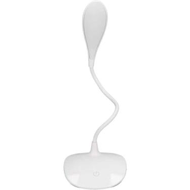 Imagem de Luminária De Mesa Abajur Led Recarregável Flexível Touch 3 Níveis USB Para Estudo Leitura