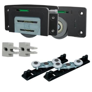 Imagem de Kit Porta Correr Alternativa Magic AL62 Com Guia Inteligente GA10 1Fol