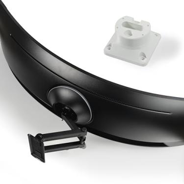 Imagem de Cheetah Suporte de parede CH-ODYO-V100, compatível com monitores curvos Samsung Odyssey Neo 49 polegadas, VESA máximo 100 x 100, até 18 kg, inclui adaptador de montagem VESA e todos os equipamentos de