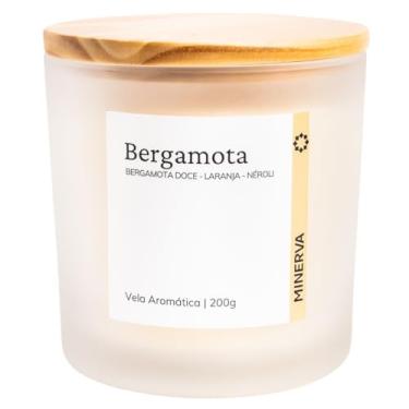 Imagem de MINERVA - Vela Aromatica perfumada aroma de Bergamota Tangerina 200g