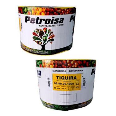 Imagem de Mangueira Gotejadora Irrigação 50cm 1000m 2,60l/h Petroisa
