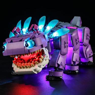 Imagem de MENZAVA LED Light Set Compatible with Lego Fortnite Klombo 77077 Building Blocks Model - Model Set NOT Included