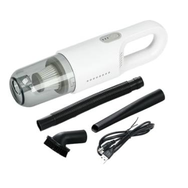 Imagem de Aspirador de Pó de Mão à Bateria, Portátil, 110ml, com Filtro Lavável, 7,4VDC, Aspirador de Pó Portátil, Aspirador Portatil Sem Fio