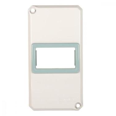 Imagem de Tampa para condulete 1" com 1  posto horizontal para sistema modular -