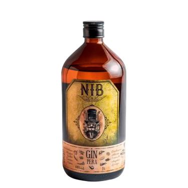 Imagem de Gin Nacional NIB Sabor Pera Garrafa 1l