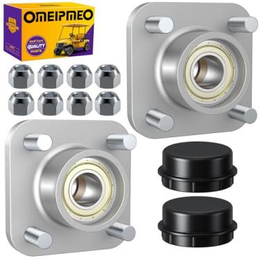 Imagem de OMEIPMEO Conjunto do cubo da roda dianteira do carrinho de golfe para modelos de acionamento Yamaha G2 G8 G9 G14 G16 G19 G22 G29, cubo da roda dianteira do carrinho de golfe substitui OEM # JG5-WF511