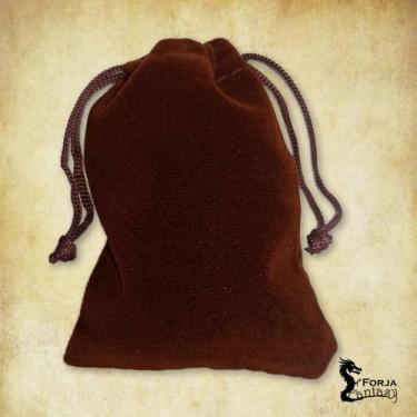 Imagem de Bolsas de Dados Várias Cores - RPG, Marrom