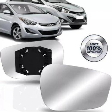 Imagem de Lente Espelho Retrovisor Hb20 Elantra 2011 2012 2013 2014 - TOP