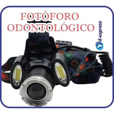 Imagem de Fotóforo de Cabeça Refletor Odontológico Led Com Bateria Recarregável 