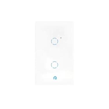 Imagem de Interruptor Inteligente Evolut EH120 2 Botões Touch Wi-fi App Alexa Vi