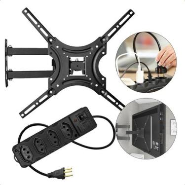 Imagem de Suporte Articulado TV Monitor 32 Á 55 Polegadas Ajustável Braço Longo 