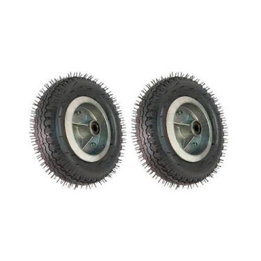 Imagem de Kit 2 un roda cargo speed 4.00-8 200kg rol.esfera 1" 4 lonas - AJAX