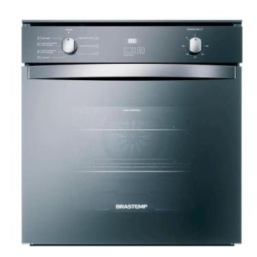 Imagem de Forno Elétrico de Embutir 84 Litros Inox Brastemp 220V, Preto, 220V