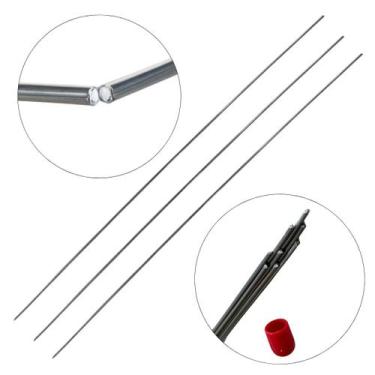 Imagem de Kit 3 Varetas De Solda Alumínio Cobre Com Fluxo Zincaflux - Harris