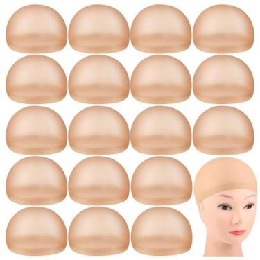 Imagem de Boné de peruca Waydress, meia elástica de nylon, 100 peças