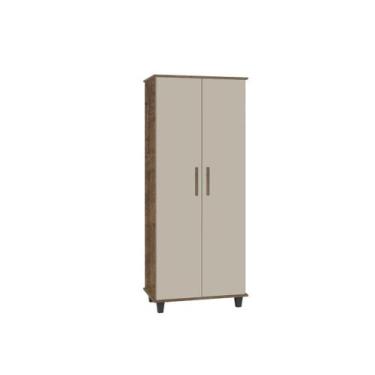 Imagem de Multiuso Organizador LB 2 Portas Cor Canela / Off White - SAO MIGUEL