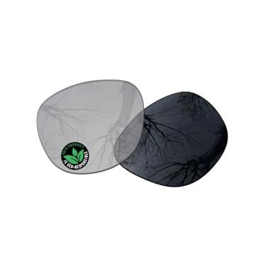 Imagem de Raydi Lentes de reposição de policarbonato para óculos de sol RayBan Meta Wayfarer RW4008 53 mm - cinza fotocromático não - polarizada anti luz azul