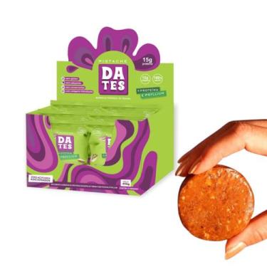 Imagem de Barra 12g De Proteína Pistache Dates Zero Açúcar - 12 Unidades 38g - L