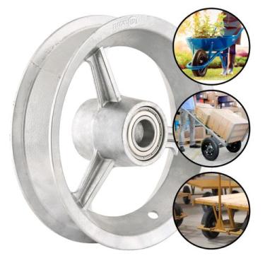 Imagem de Roda Aro 8 Alumínio Carrinho De Mão Coco Açaí Churros Vender Na Praia 