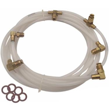 Imagem de Automotive-leader 2 peças de substituição de mangueiras hidráulicas conversíveis para Ford Mustang, Mustang GT, Mustang LX conversível 2.3L 3.8L 5.0L HYDTH81-8393FOM HYDTH818393FOM