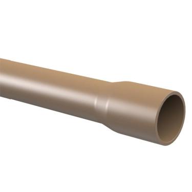 Imagem de Tubo de PVC Marrom Soldável Marrom 1.1/2"" 50mm 6 Metros - 10.12.050.0 - TIGRE