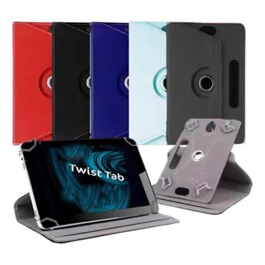 Imagem de Capa Giratoria Para Tablet Positivo Twist Tab+ 2gb 64gb 7 - NoBrand, S