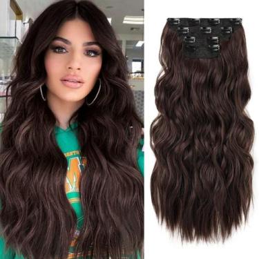 Imagem de Extensões de cabelo REECHO HE001 Natural Synthetic 20" 200g