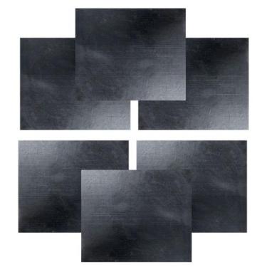 Imagem de Kit 06 Parabarro Carreta Caminhão Lameiro Liso 50x70 Cm - Afonso