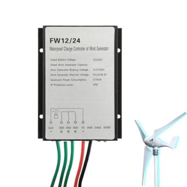 Imagem de 24v,Controlador de Carga de Turbina Eólica MPPT, 100W-600W 12V 24V Auto Compatível IP67 à Prova de Água, Gerador Universal para Todas as Turbinas Eólicas