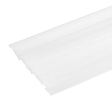 Imagem de HARFINGTON 4 conjuntos (10 peças) hastes de solda de plástico 20 cm tiras de solda PP hastes de soldagem para para-choques de carro, caiaque, reparo diário, para-choques de plástico, branco