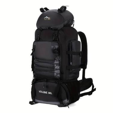 Imagem de Mochila Acampamento Mochilão De 90L Pesca Viagens Camping Reforcada - 