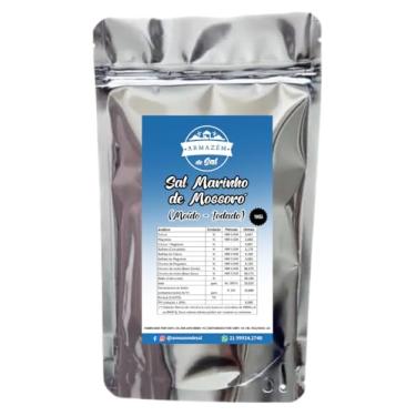 Imagem de Sal Marinho Mossoró Moído Iodado 1kg