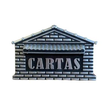 Imagem de Caixa Correio PVC Embutir Muro Cartas Correspondência - LOJAS PRIMELAR