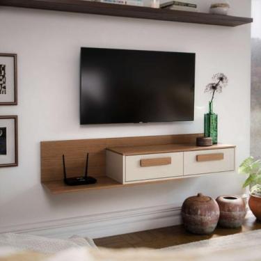 Imagem de Rack Suspenso Para TV até 50 polegadas Home Classic Decoração Casa Apa