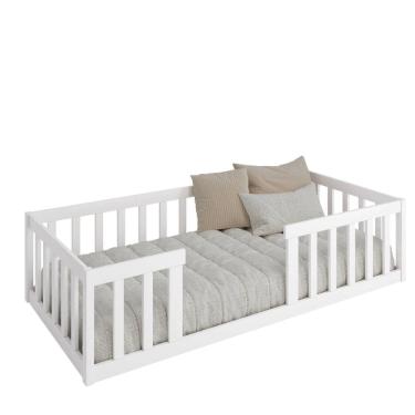 Imagem de Cama Solteiro Montessoriana Branco