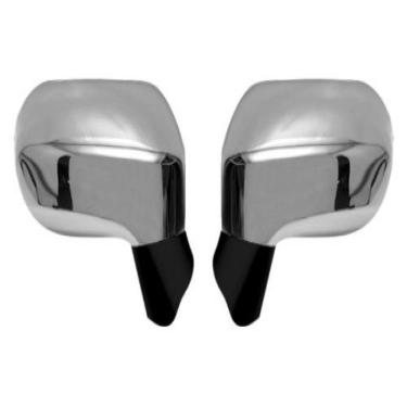 Imagem de Aplique Cromado Capa Retrovisor Sem Pisca Honda Civic 2007 à 2012 Par