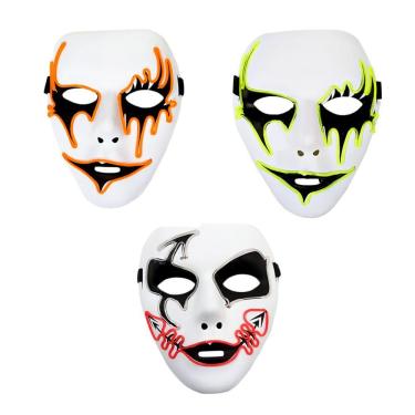 Imagem de Máscara Halloween Dama Com Luz De Led