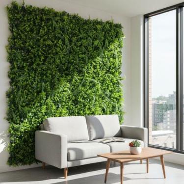 Imagem de 21 Placas Artificiais de Alto Padrão Beleza Incrível para Jardins Vert