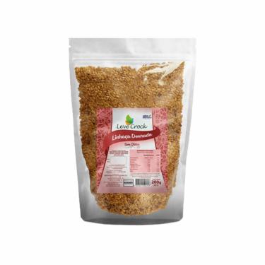 Imagem de Linhaça Dourada Sem Glúten Leve Crock 200g