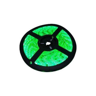 Imagem de Fita Led D7-5050 Rolo 5m 300 Leds Silicone Verde Sem Fonte