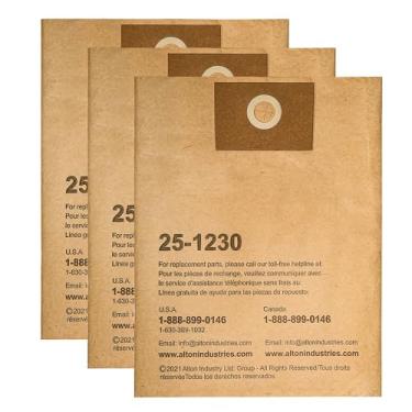 Imagem de Stanley 25-1230 Saco de filtro descartável 4-5 galões 3,5 cm para aspirador de pó molhado/seco SL18130P SL18133 SL18129, 3 unidades (pacote com 1)