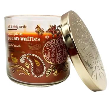 Imagem de Bath and Body Works Vela de abóbora com 3 Wick Waffles
